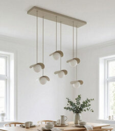 Emibig Lighting Emibig Ritual Pendant Lamp 6 X G9 Beige - thumbnail 4