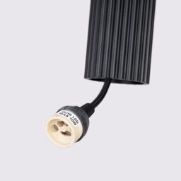 Sollux Lighting Karbon Aluminum Black 1 Lights Minimalist Pendant Ceiling Light - thumbnail 9