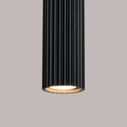 Sollux Lighting Karbon Aluminum Black 1 Lights Minimalist Pendant Ceiling Light - thumbnail 6