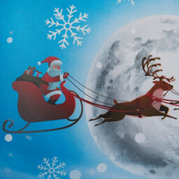 Bedlam Santa Glow In The Dark Christmas Kids Duvet Cover Set - thumbnail 4