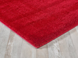 Smart Living Shaggy Soft Area Rug, Fluffy Living Room Carpet, Kitchen Floor, Bedroom Ultra Soft Rugs 60Cm X 110Cm - Burgundy - thumbnail 2