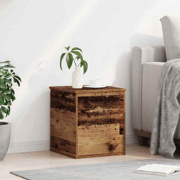 Walplus Storage Box Old Wood 40 X 42 X 46 Cm Engineered Wood - thumbnail 4