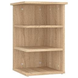 Berkfield Stylish Side Cabinet Sonoma Oak 35X35X55 Cm Engineered Wood - thumbnail 1