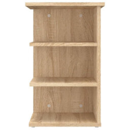 Berkfield Stylish Side Cabinet Sonoma Oak 35X35X55 Cm Engineered Wood - thumbnail 5