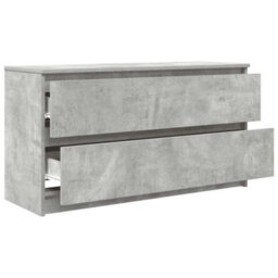Berkfield Tv Cabinet Concrete Grey 100X35X54 Cm Engineered Wood - thumbnail 5
