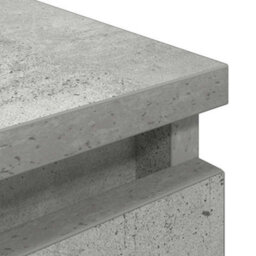 Berkfield Tv Cabinet Concrete Grey 100X35X54 Cm Engineered Wood - thumbnail 9