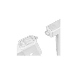 Safetots Extra Tall Elite Safety Gate, 71Cm - 80Cm, Matt White, Extra Tall 96.8Cm In Height, Pressure Fit Stair Gate - thumbnail 6