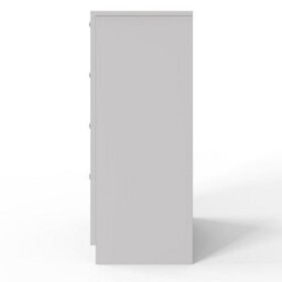 Fwstyle Artus Chest Of Drawers 4 Drawer White Deep Storage - thumbnail 5