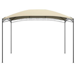 Walplus Gazebo Outdoor Beach Party Festival Camping Tent Canopy Wedding Marquee Awning3X4X2.65 M Cream 180 G/ma - thumbnail 2