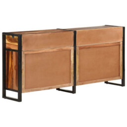 Berkfield Sideboard 172X35X80 Cm Solid Acacia Wood With Sheesham Finish - thumbnail 5