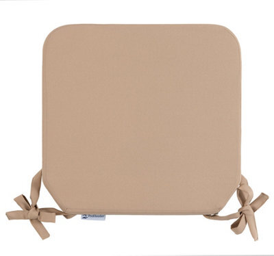 ProHeeder Outdoor Indoor Seat Cushion Pads Water Resistant - 40X40X5Cm - Beige 1 Pack - image 1