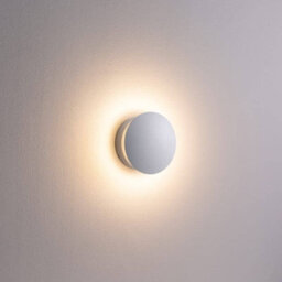 Ultra Beam Lighting Ultrabeam Round White Indoor Led Wall Light 6 Watt Led 600 Lumen Diameter 120mmmm - thumbnail 2