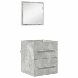 Berkfield Bathroom Cabinet With Drawer 41 X 38.5 X 48 Cm Engineered Wood - thumbnail 2