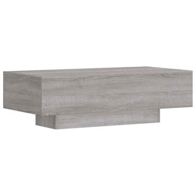 Berkfield Modern Coffee Table Grey Sonoma 100X49.5X31 Cm Engineered Wood - image 1