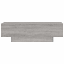 Berkfield Modern Coffee Table Grey Sonoma 100X49.5X31 Cm Engineered Wood - thumbnail 4