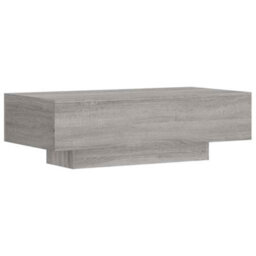 Berkfield Modern Coffee Table Grey Sonoma 100X49.5X31 Cm Engineered Wood - thumbnail 6