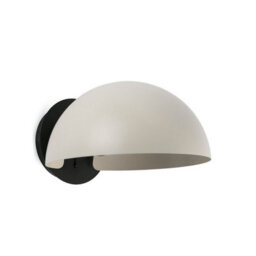 Luminosa Lighting Luminosa Dominica Dome Wall Lamp Beige - thumbnail 1