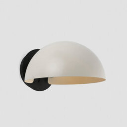 Luminosa Lighting Luminosa Dominica Dome Wall Lamp Beige - thumbnail 4