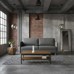 Gaja Living Room Sofa Bed With Hydrophobic Fabric Dl Pull Out Sleep Function Bedding Storage 209X95X100Cm Grey - thumbnail 2