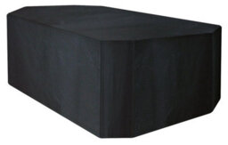 Primrose Rectangular 6 Seater Furniture Set Cover 270Cm X 89Cm - Premium - Black - thumbnail 3