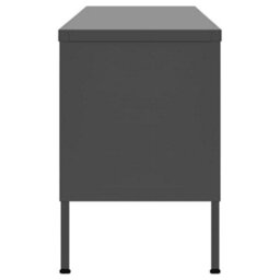 Berkfield Durable Tv Cabinet Anthracite 105X35X50 Cm Steel - thumbnail 4