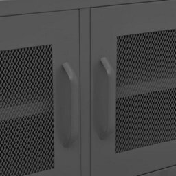 Berkfield Durable Tv Cabinet Anthracite 105X35X50 Cm Steel - thumbnail 8