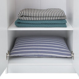 Timber Art Design 3 Door 2 Drawer Double Wardrobe In White - thumbnail 5