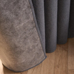 "OHS Woven Texture Pair Of Blackout Curtains, Charcoal - 66 X 90""" - thumbnail 8