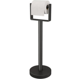 CLEFFNS Heavy Duty Toilet Paper Holder Stand, Stainless Steel Toilet Paper Stand, Free Standing Floor Tissue Roll Holder For Bathroom - thumbnail 1