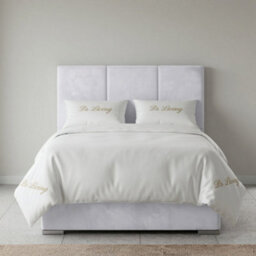 DS Living Whitehall Upholstered White Divan Bed Frame - Divan Bed Frame - thumbnail 2