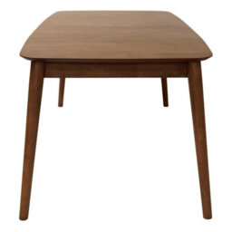 Wyld Haus Novi Sad Walnut Effect Rectangular Extending Dining Table - Seats 6 - thumbnail 7