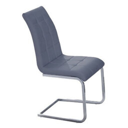 Furniture in Fashion Axara Large Extending Grey Dining Table 6 Paris Grey Chairs - thumbnail 5