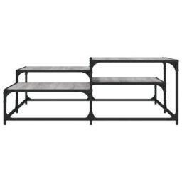 Berkfield Coffee Table Grey Sonoma 107X107X40 Cm Engineered Wood - thumbnail 4