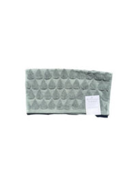 Teardrop Cotton 600Gsm Heavyweight Face Cloth Pair Laurel Dark Green - thumbnail 1