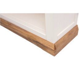 Cabinet Bits Tropea Off White Bookcase 120X70X25Cm - thumbnail 6