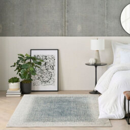 Grand Street Grn03 Ivory Blue Rug By Dkny-274Cm X 366Cm - thumbnail 3
