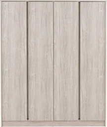 Seconique Malvern 4 Door Wardrobe Urban Snow - thumbnail 2