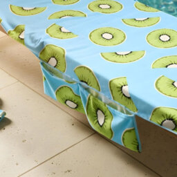 Ohs Tropical Fruit Beach Towel With Bag Quick Dry Absorbent Travel Spa - thumbnail 2