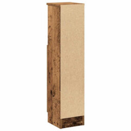 Walplus Bathroom Cabinet With Roll Holder Old Wood 20.5X22X90 Cm - thumbnail 7