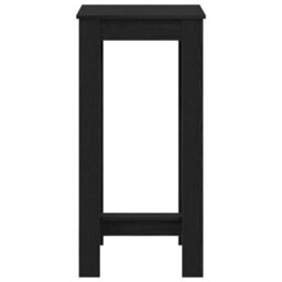 Walplus Bar Table Black Oak 51 X 50 X 103.5 Cm Engineered Wood - thumbnail 6