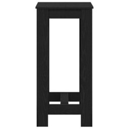 Walplus Bar Table Black Oak 51 X 50 X 103.5 Cm Engineered Wood - thumbnail 7
