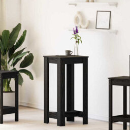 Walplus Bar Table Black Oak 51 X 50 X 103.5 Cm Engineered Wood - thumbnail 4