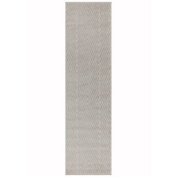 Grey Modern Striped Easy To Clean Rug For Diningroom-80Cm X 150Cm - thumbnail 4