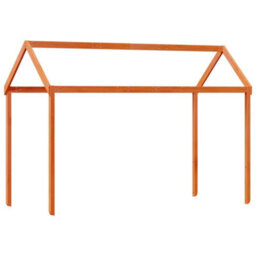Berkfield Bunk Bed Without Mattress Wax Brown 90X190 Cm Single Solid Wood Pine - thumbnail 6