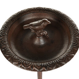 Beliani Bird Bath Swallow Brown - thumbnail 8