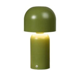 Pagazzi Lighting Pagazzi Tina Olive Green Led Rechargeable Touch Table Lamp - thumbnail 3