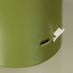 Pagazzi Lighting Pagazzi Tina Olive Green Led Rechargeable Touch Table Lamp - thumbnail 5