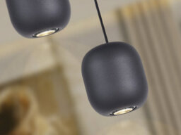 Luminosa Lighting Luminosa Nimes Slim Pendant Ceiling Light Black 1Xgu10 - Uk Stock - thumbnail 3