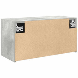 Walplus Bathroom Wall Cabinet Concrete Grey 60X25X30 Cm Engineered Wood - thumbnail 8