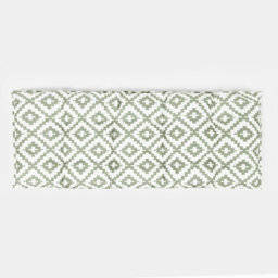 OHS Outdoor 2 Seater Bench Cushion Garden Furniture Seat, 40 X 110Cm - Sage Geo - thumbnail 7